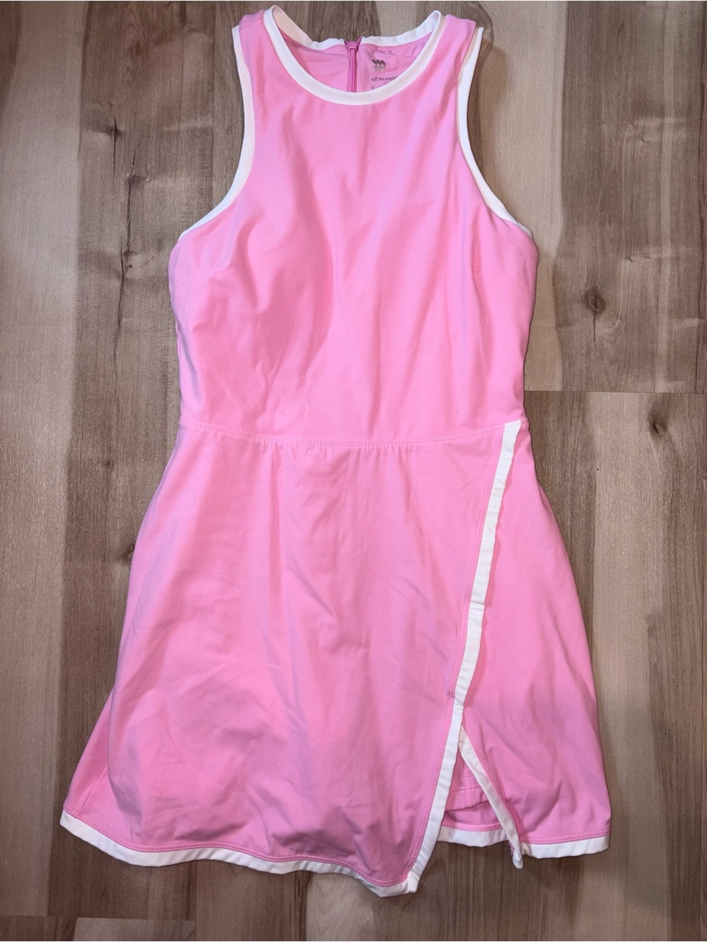 High Neck Wrap Active Dress